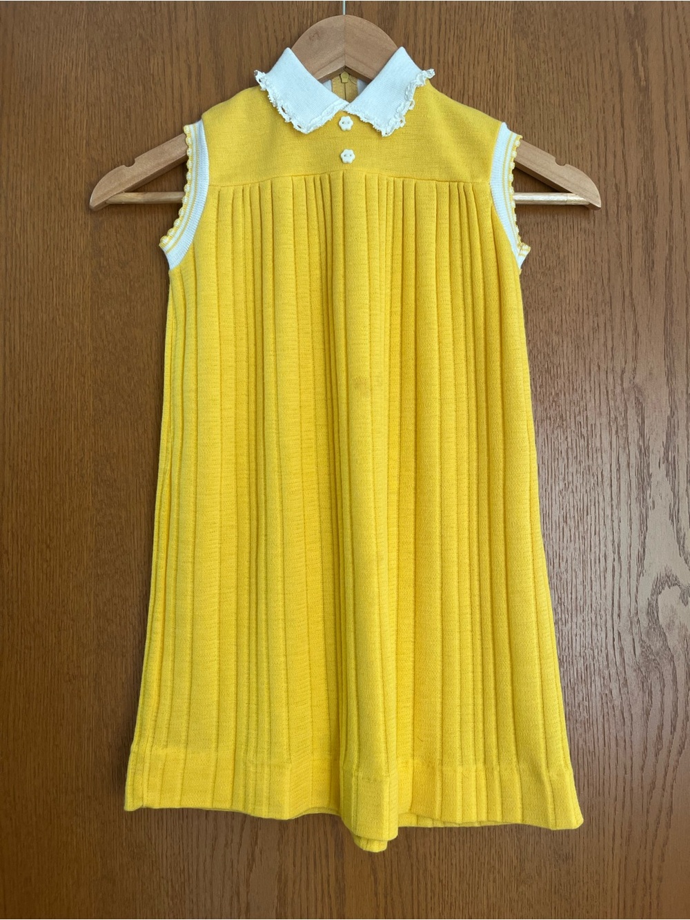 Vintage Biquette Mod Style Dress Girls Size Small